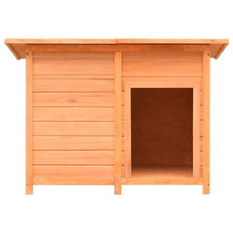  Buda dla psa, drewno sosnowe i jodłowe, 120x77x86 cm Lumarko!