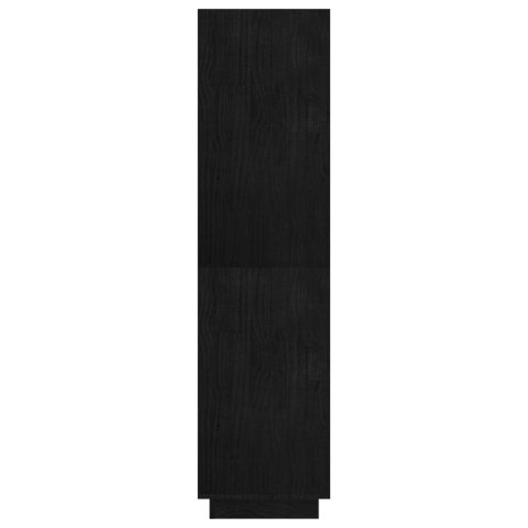  Regał/przegroda, czarny, 80x35x135 cm, drewno sosnowe Lumarko!