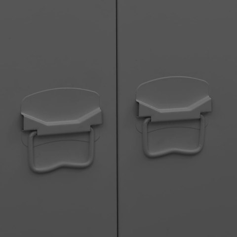  Szafa, antracytowa, 90x50x180 cm, metal Lumarko!