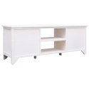  Szafka pod TV, antyczna biel, 108x30x40 cm, drewno paulownia Lumarko!