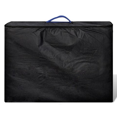  Niebieski składany stół do masażu 3 strefy z drewnianą ramą Lumarko!