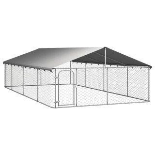  Kojec z zadaszeniem dla psa, 600x300x150 cm Lumarko!