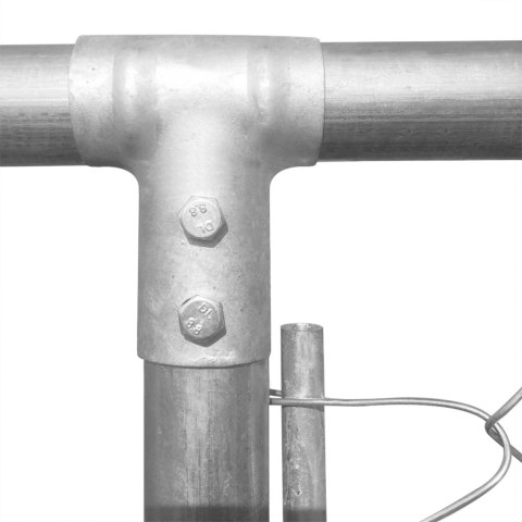  Kojec dla psa, galwanizowana stal, 570x570x185 cm Lumarko!