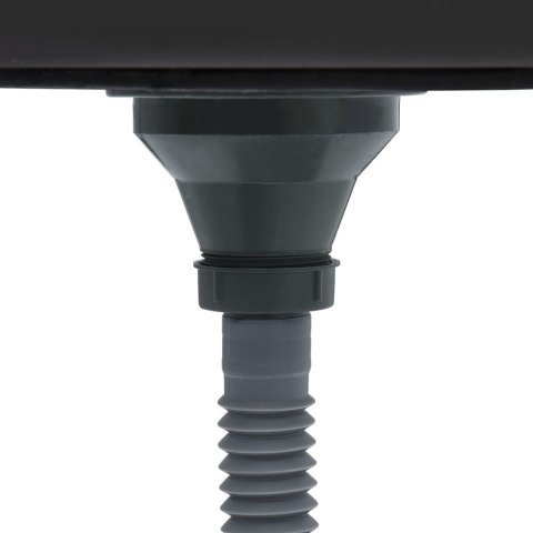  Ręcznie robiony zlew kuchenny, czarny, stal nierdzewna Lumarko!