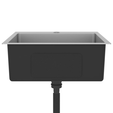  Ręcznie robiony zlew kuchenny, stal nierdzewna Lumarko!