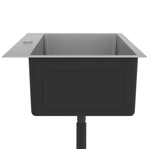  Ręcznie robiony zlew kuchenny, stal nierdzewna Lumarko!