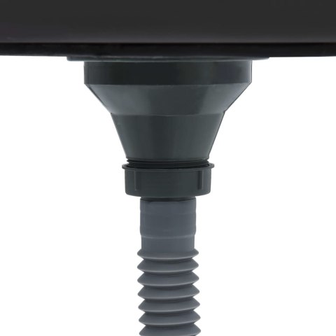  Ręcznie robiony zlewozmywak, czarny, stal nierdzewna Lumarko!