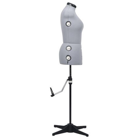  Manekin krawiecki damski, regulowany, szary, M, rozmiar 40-46 Lumarko!