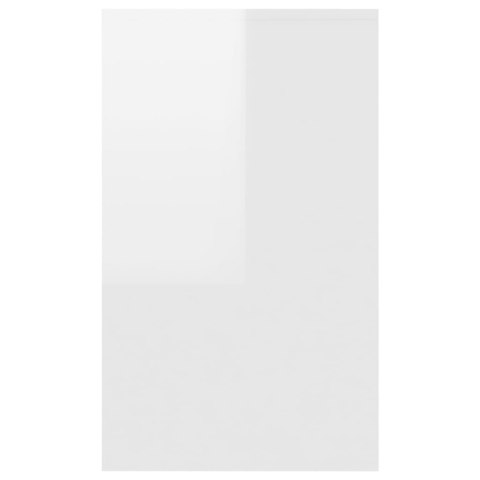  Komoda z 3 szufladami, biała na wysoki połysk, 120x41x75 cm Lumarko!