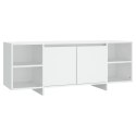  Szafka pod TV, biała, 130x35x50 cm, płyta wiórowa Lumarko!