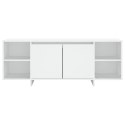  Szafka pod TV, biała, 130x35x50 cm, płyta wiórowa Lumarko!