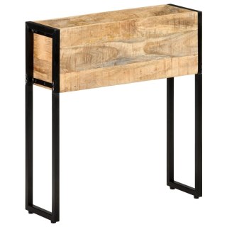  Donica, 60x20x68 cm, surowe drewno mango Lumarko!