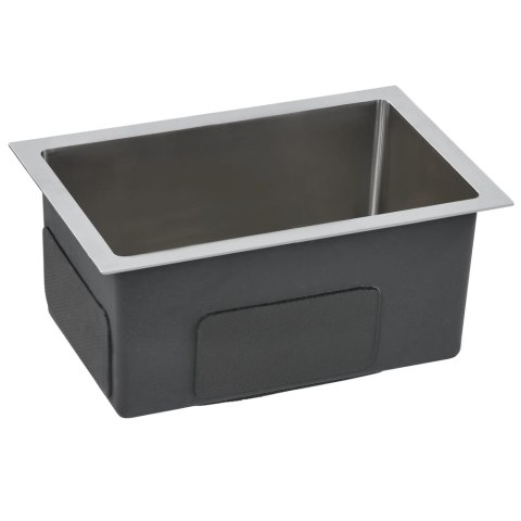  Ręcznie robiony zlew kuchenny z sitkiem, stal nierdzewna Lumarko!