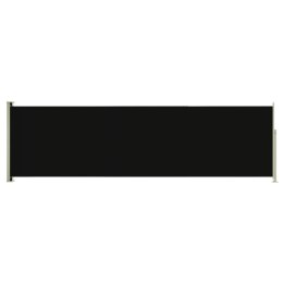  Wysuwana markiza boczna na taras, 180 x 600 cm, czarna Lumarko!