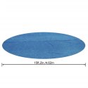  Pokrywa solarna na basen Flowclear, okrągła, 462 cm, niebieska Lumarko!