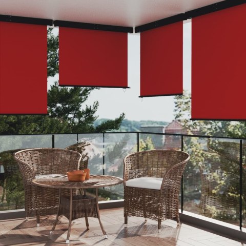  Markiza boczna na balkon, 140 x 250 cm, czerwona Lumarko!
