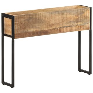  Donica, 90x20x68 cm, surowe drewno mango Lumarko!