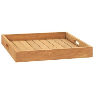  Taca, 50x50 cm, lite drewno tekowe Lumarko!
