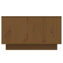  Stolik kawowy, miodowy brąz, 55x56x32 cm, lite drewno sosnowe Lumarko!