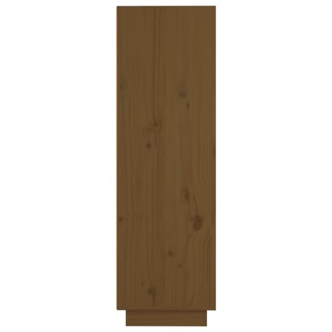  Regał, miodowy brąz, 37x34x110 cm, lite drewno sosnowe Lumarko!