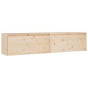  Szafki ścienne, 2 szt., 80x30x35 cm, lite drewno sosnowe Lumarko!