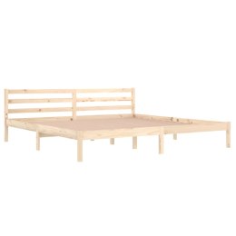  Łóżko dzienne, lite drewno sosnowe, 200x200 cm Lumarko!