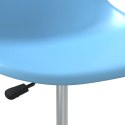  Obrotowe krzesła stołowe, 4 szt., niebieskie, PP Lumarko!