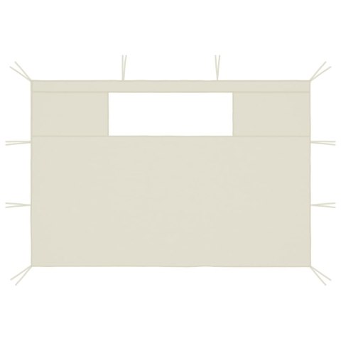  Ścianki do altany, z oknami, 2 szt., kremowe Lumarko!