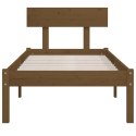  Rama łóżka, miodowy brąz, lite drewno sosnowe, 100 x 200 cm Lumarko!