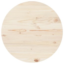  Blat stołu, Ø70x2,5 cm, lite drewno sosnowe Lumarko!