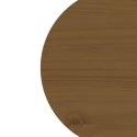 Blat stołu, brązowy, Ø30x2,5 cm, lite drewno sosnowe Lumarko!