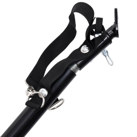  Przyczepka rowerowa 2-w-1 dla zwierząt i do biegania, niebiesk-szara Lumarko!