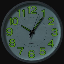 Lumarko Fluorescencyjny zegar ścienny, biały, 30 cm!