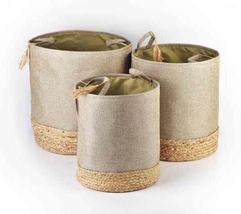  Amparo Komplet 3 Koszy L42xh46cm, M39xh42cm, S34xh38cm Lumarko!