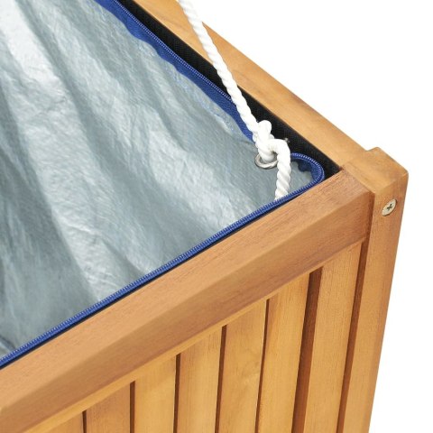  Skrzynia ogrodowa, 175x50x53 cm, lite drewno tekowe Lumarko!