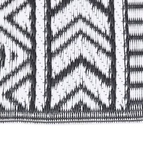  Dywan zewnętrzny, czarny, 190x290 cm, PP Lumarko!