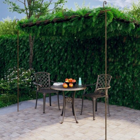  Pergola ogrodowa, antyczny brąz, 4x3x2,5 m, żelazo Lumarko!