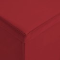  Składana ławka ze schowkiem, kolor winna czerwień, PVC Lumarko!