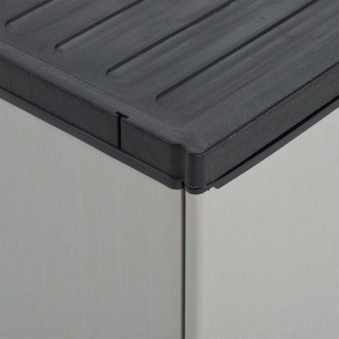  Kosz na na śmieci, w formie szafki, szaro-czarny, 68x40x85 cm Lumarko!