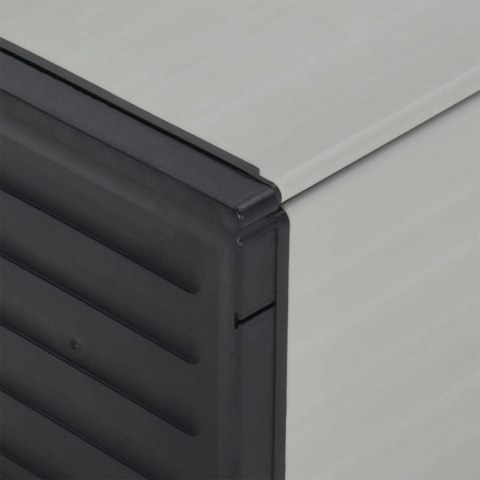  Kosz na śmieci, szary, 85x34x40 cm Lumarko!