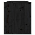  Szafki ścienne, 2 szt., czarne, 60x30x35 cm, drewno sosnowe Lumarko!