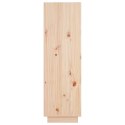  Wysoka szafka, 37x34x110 cm, lite drewno sosnowe Lumarko!