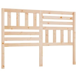  Wezgłowie łóżka, 141x4x100 cm, lite drewno sosnowe Lumarko!