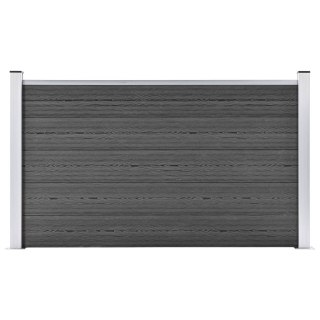  Panel ogrodzeniowy, WPC, 180x105 cm, czarny Lumarko!