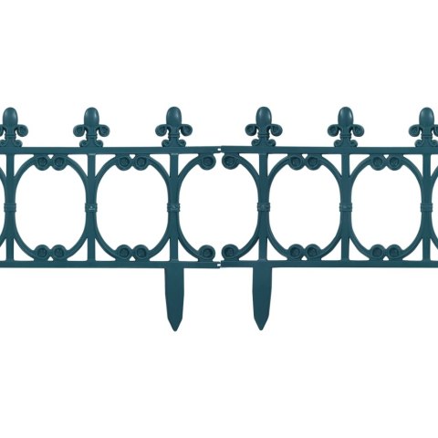  Obrzeża trawnikowe, 16 szt., zielone, 10 m, PP Lumarko!