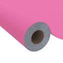  Okleina meblowa, różowa, wysoki połysk, 500x90 cm, PVC Lumarko!