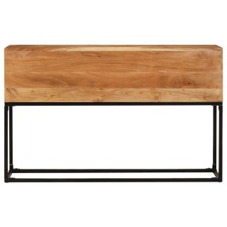  Stolik konsolowy, 120 x 30 x 75 cm, lite drewno akacjowe Lumarko!