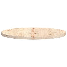  Blat stołu, Ø60x2,5 cm, lite drewno sosnowe Lumarko!