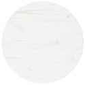  Blat stołu, biały, Ø40x2,5 cm, lite drewno sosnowe Lumarko!