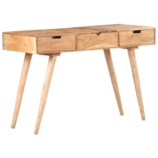  Toaletka z lustrem, 112x45x76 cm, lite drewno akacjowe Lumarko!